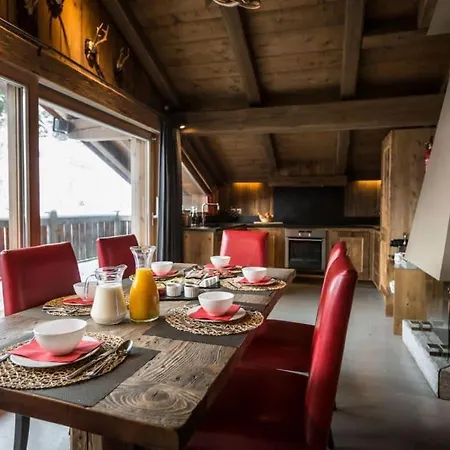Alpesi faház L'ourson, Avec Jacuzzi, Sauna, Services Hoteliers