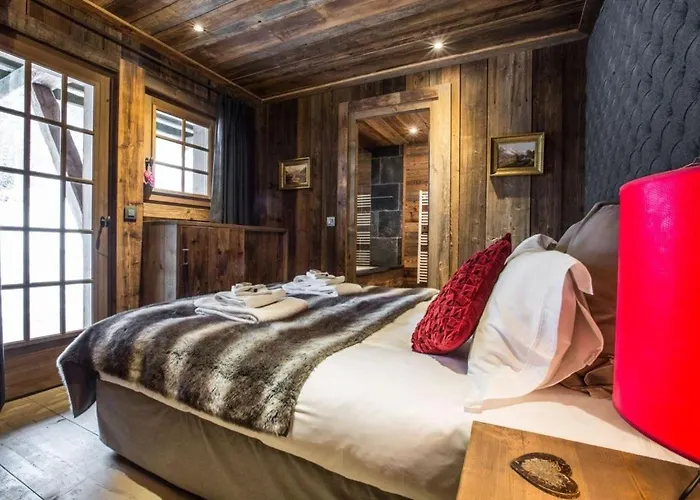 Alpesi faház L'ourson, Avec Jacuzzi, Sauna, Services Hoteliers *