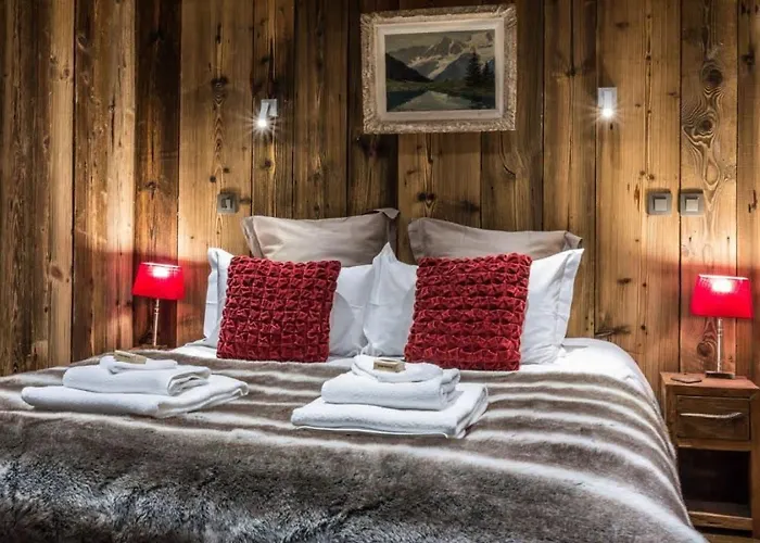 L'ourson, Avec Jacuzzi, Sauna, Services Hoteliers Alpesi faház Chamonix