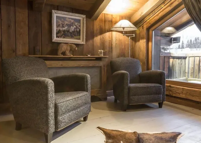 Шале L'ourson, Avec Jacuzzi, Sauna, Services Hoteliers *